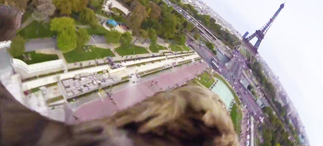 This is what Paris looks like from an eagle's point of view