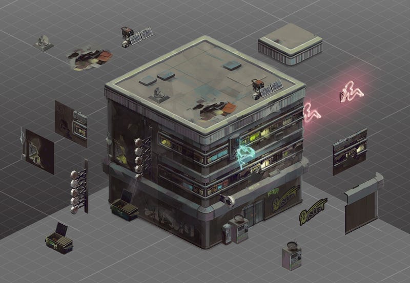 A First Look At The Characters And Cityscapes Of Shadowrun Returns