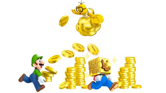 Over 10 Billion Coins Have Been Collected In New Super Mario Bros 2...