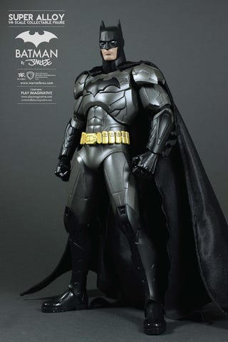 I'm in Love With a Giant Batman Figure That's Made Out of Metal