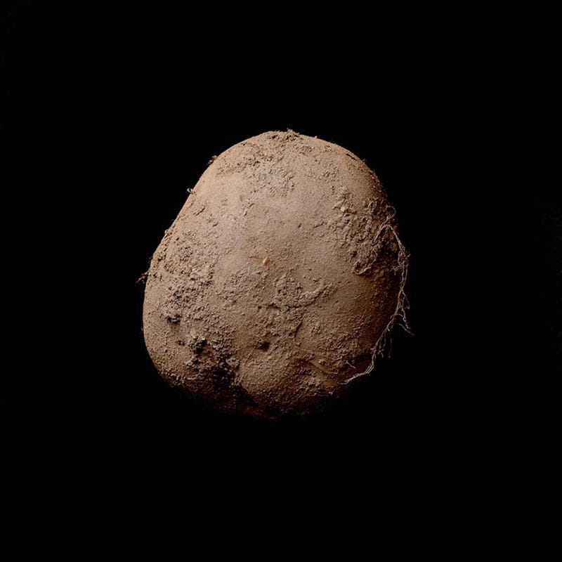 Esta fotografía de una patata se ha vendido por un millón de euros