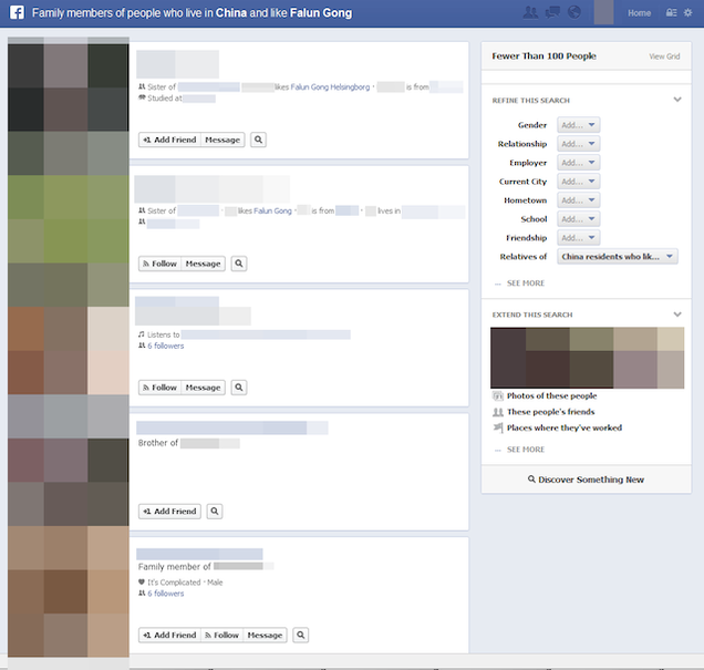 'Men Interested in Men in Tehran' and Other Dangerous, Possible Facebook Graph Searches