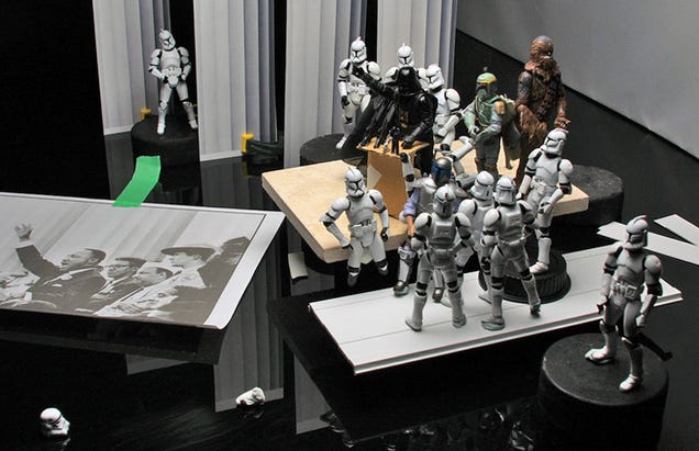 Famous Pictures Recreated With Star Wars Figures