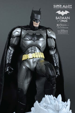 I'm in Love With a Giant Batman Figure That's Made Out of Metal