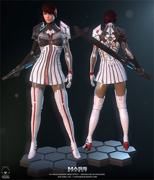 The (Fake) Mass Effect Characters Of The Future Are An Amazing Sight