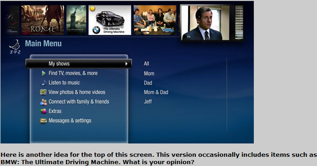 A Sneak Peek at the New TiVo User Interface