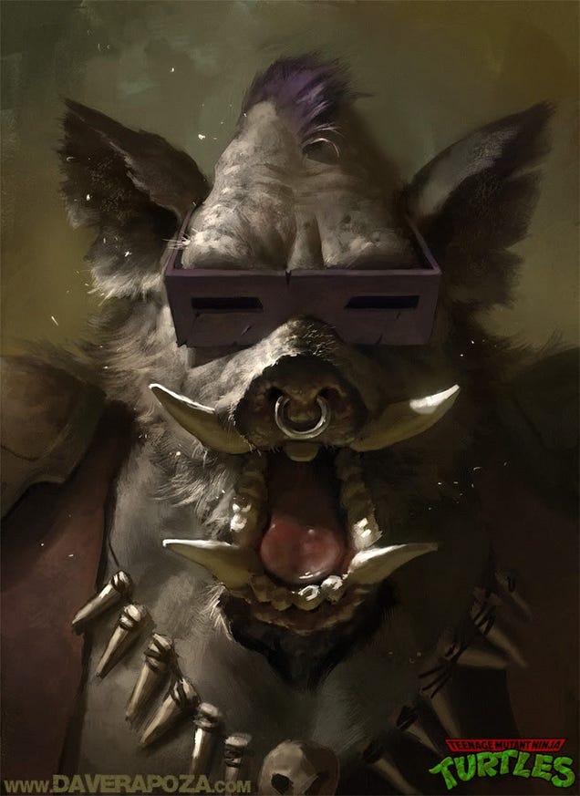 Astounding Teenage Mutant Ninja Turtles art brings the cartoon heroes to grim reality
