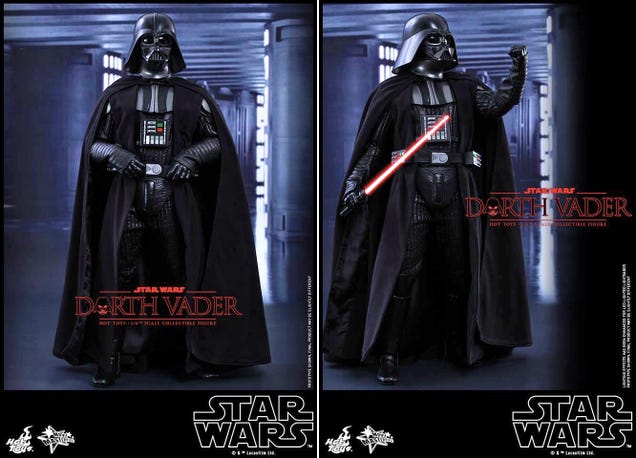 The Definitive Darth Vader Figure Even Has His Iconic Breathing Sounds