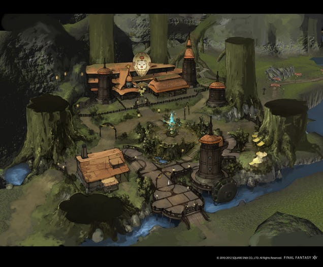 At Least Final Fantasy XIV's Art Isn't Drowning in Buttons