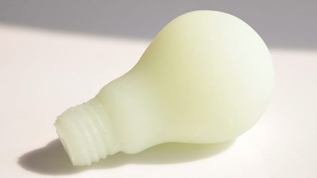 Cómo fabricar bombillas de silicona que emiten luz sin electricidad