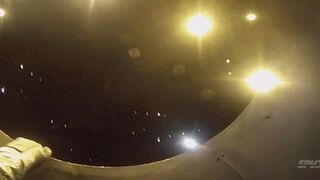 This is what human cannonballs see when they get launched