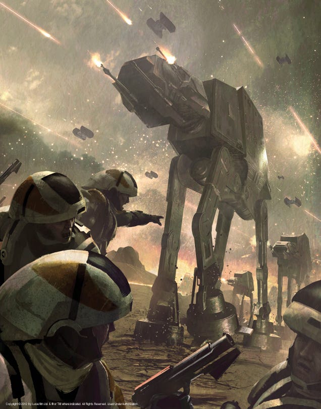 Breathtaking Art that Puts the "Wars" in Star Wars