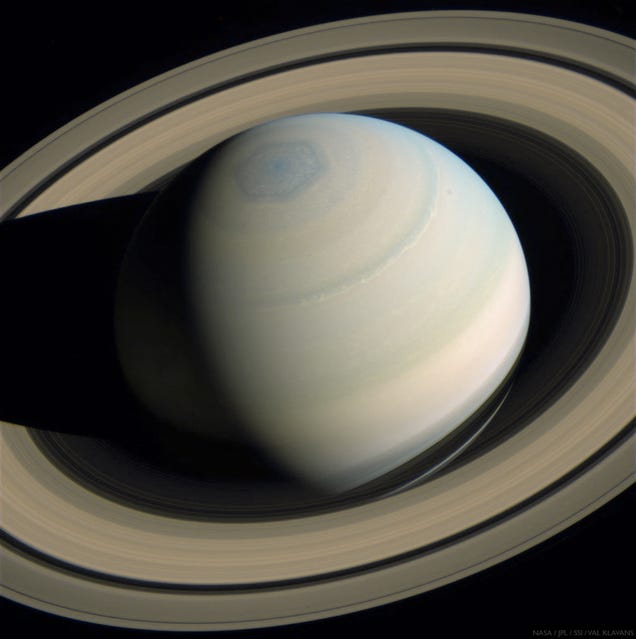 A beautiful photo of Saturn taken last Monday