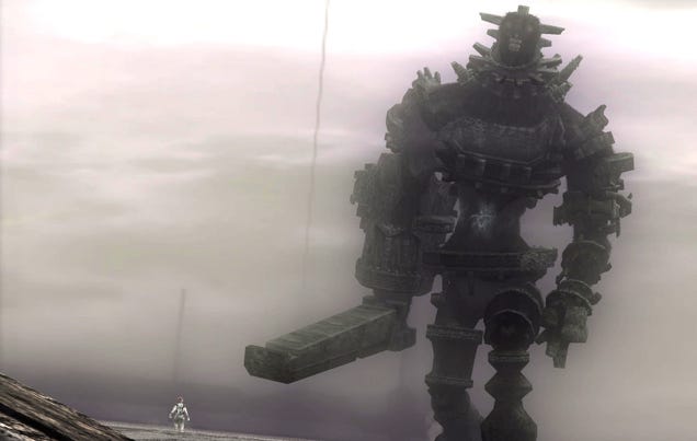 colossus through guide walk shadow