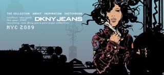 Pope Creates Tomorrow's Jeans Today For DKNY Jeans 2089