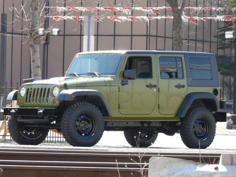 AEV Working On Jeep Wrangler J8, Unlimited Military Package?