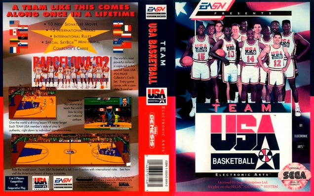 NBA 2K13 Isn't the First to Feature the Dream Team. This Genesis Game Is.