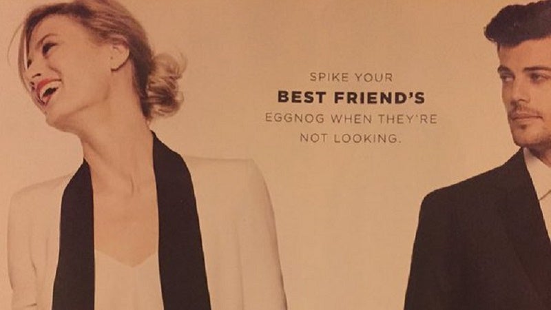Bloomingdale's Apologizes for Maybe Encouraging You to Date Rape Your Friend