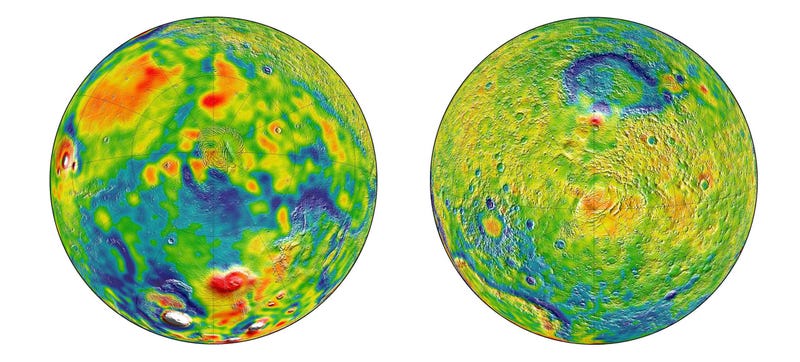 The Most Detailed Gravity Maps of Mars Let Us Peer Inside the Planet