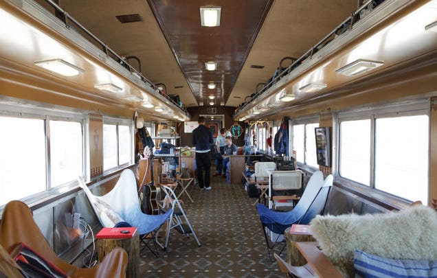 Tour the Art Train That Traveled from New York to Oakland