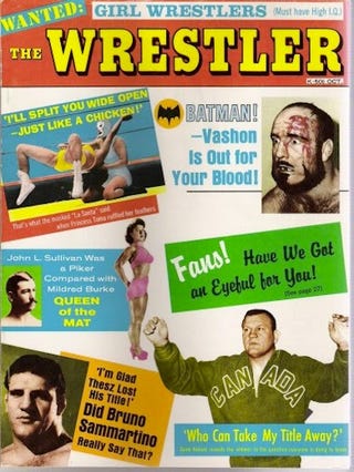 These Old Pro Wrestling Magazines Are Delightful