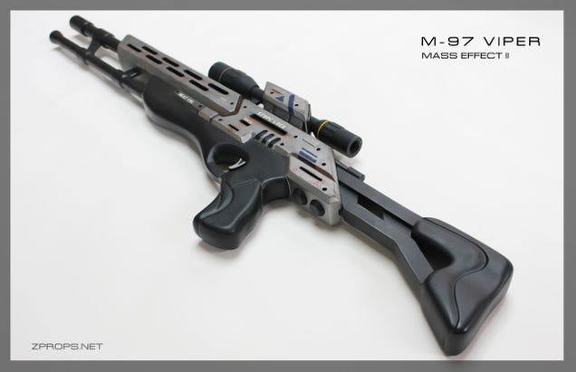 Human Hands Can Actually Touch This Mass Effect 2 Sniper Rifle