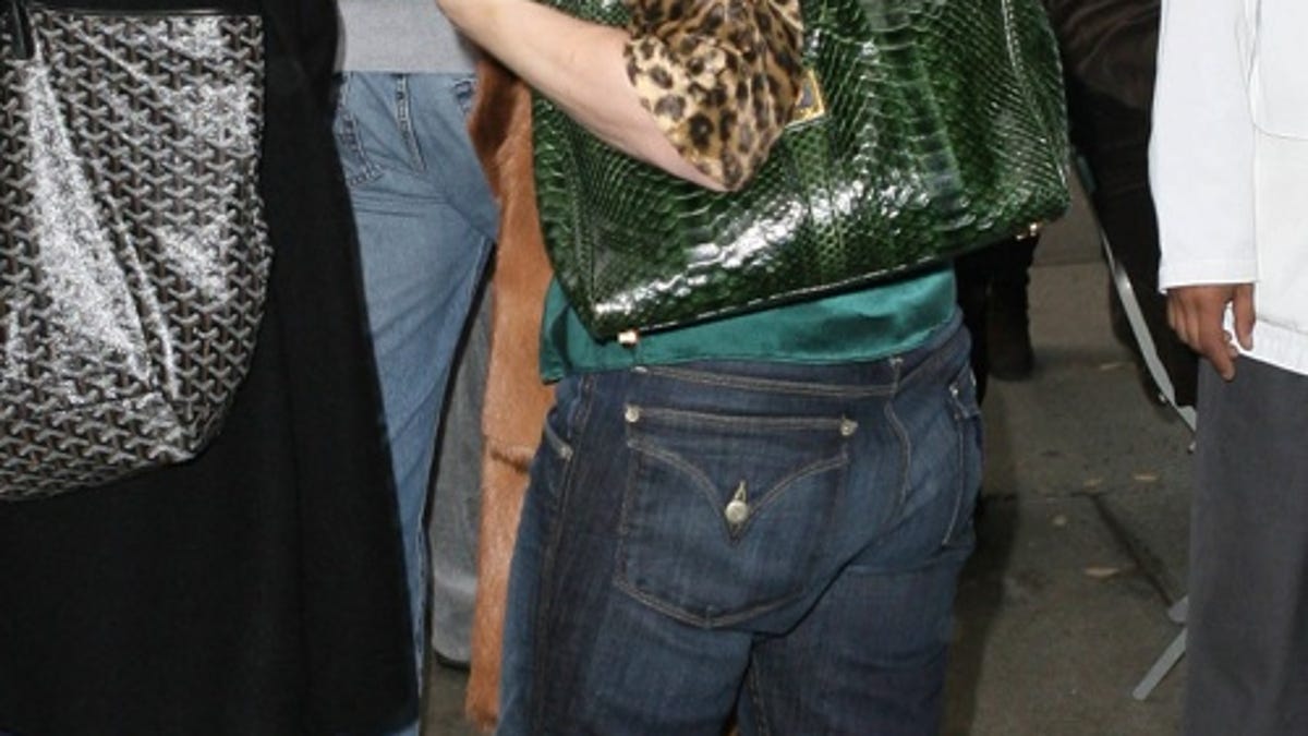 Debra Messing Knows She's Been Spotted