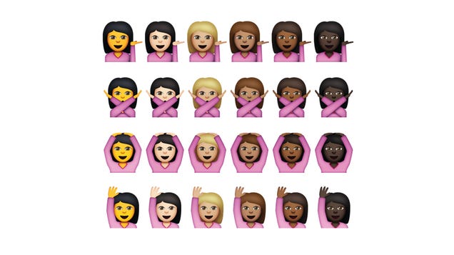 Here Are Apple's Diverse (And Racist? Jaundiced?) Emoji