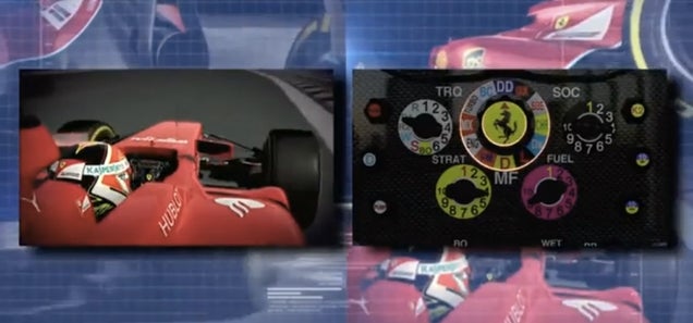 An F1 Steering Wheel Has To Be The World's Most Complex Input Device