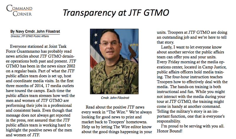 The Official Magazine of the Guantanamo Bay Prison Is My New Favorite Publication