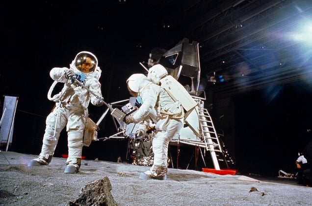 Real Apollo 11 Training Photos Look Like Prep For a Fake Moon Landing