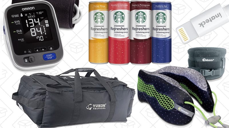Today's Best Deals: Your Favorite Travel Pillow, Wireless Blood Pressure, No Man's Sky
