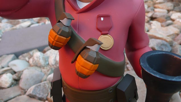 There's An Actual Team Fortress 2 Soldier In My House