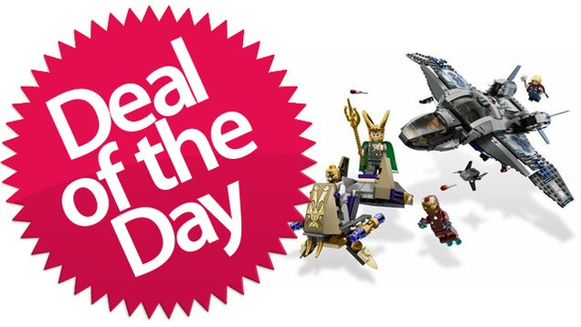 This LEGO Avengers Quinjet Is Your Homemade-Spoiler-Alert Deal of the Day