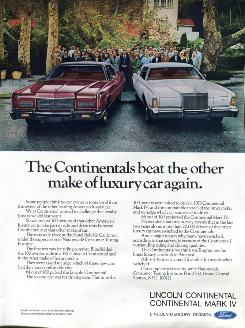 The Continentals Beat The Other Make Of Luxury Car Again