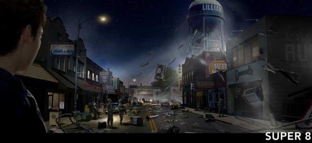 An astounding collection of Super 8 concept art for the Spielberg fetishist