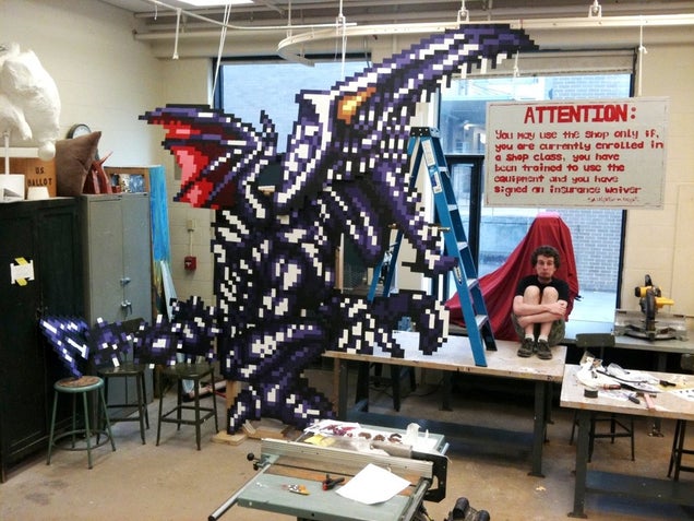 11-Foot Metroid Cosplay is a Towering Work of Art
