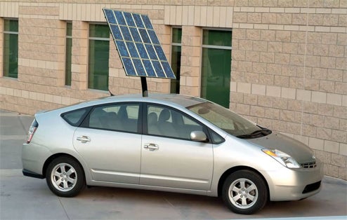 Solar car toyota
