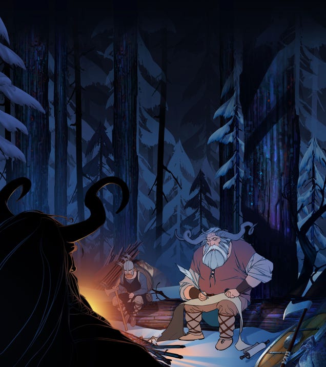 The Art Of The Banner Saga, One Of The Most Beautiful Video Games I've Ever Seen