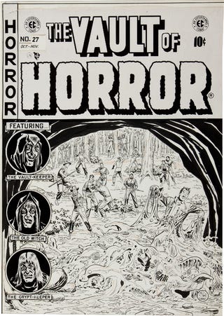This is what $2 million worth of comic book art looks like