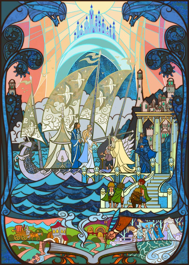 Wonderful Lord of the Rings Art That Goes On And On