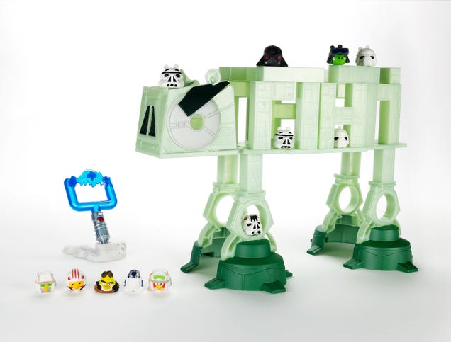 First look at the Angry Birds Star Wars crossover, behold the Pig Star!