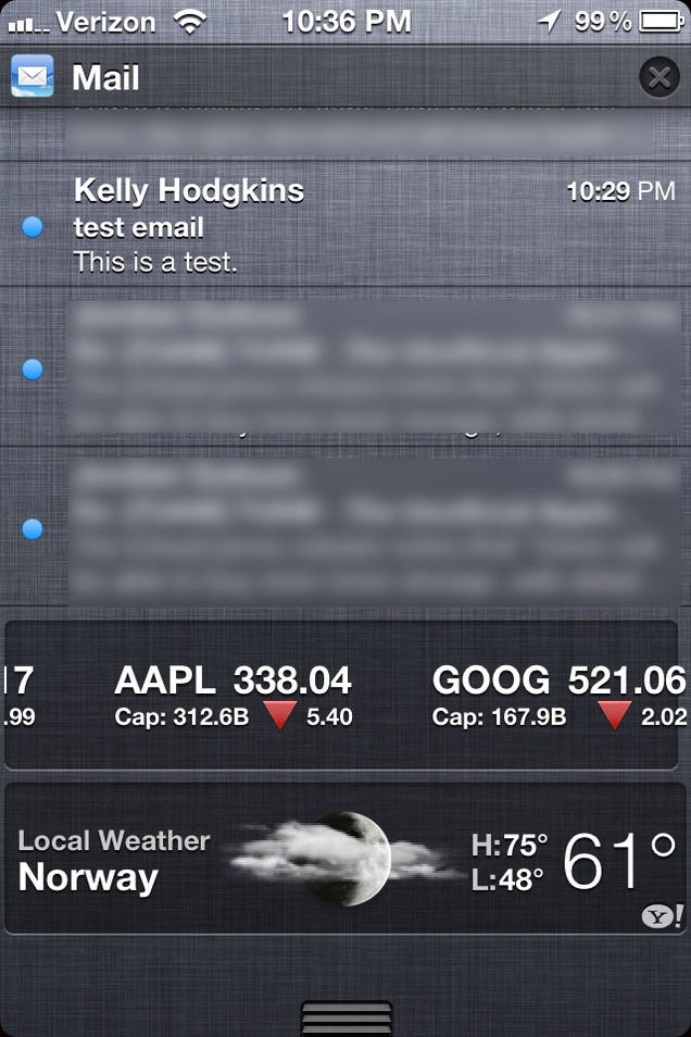 Apple iOS 5 gallery