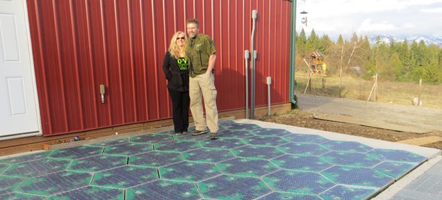 You Can Drive Over This Parking Lot Paved With Solar Panels