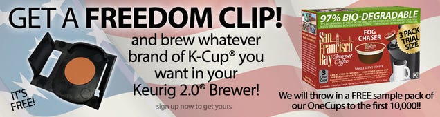 The 'Freedom Clip' Permanently Disables Keurig's New DRM