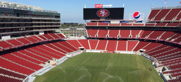 Behind the Scenes at the San Francisco 49ers’ New High Tech Stadium