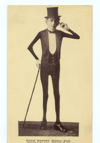 Glamour shots of carnival "freaks" of the 1800s were oddly touching