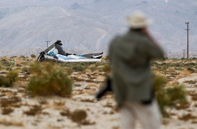 Se estrella la nave SpaceShipTwo de Virgin Galactic, muere un piloto