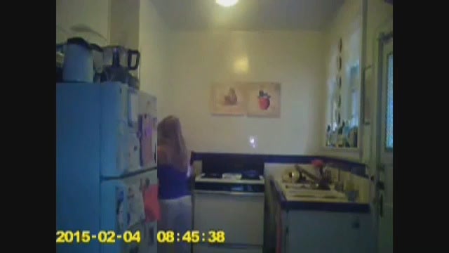 Nightmare Roommate Caught On Camera Spitting In And Windexing Food