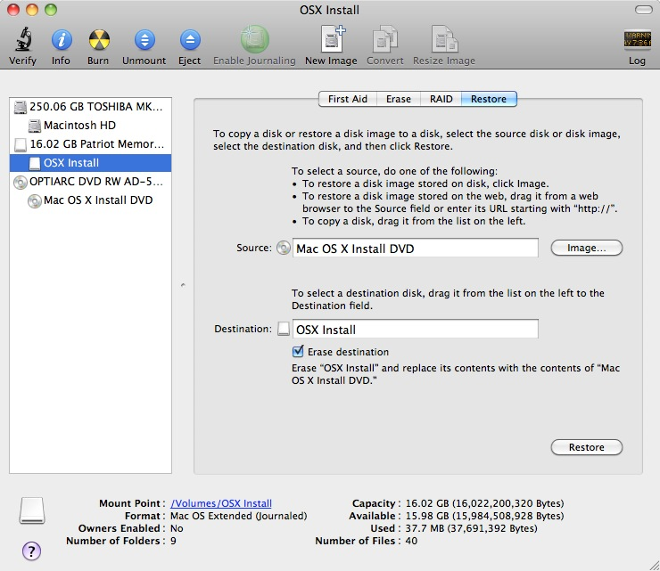 install mac os dmg bios